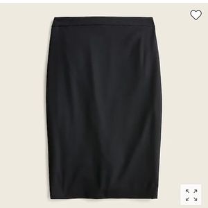 JCrew No2 Pencil Skirt - size 6 - Italian Wool